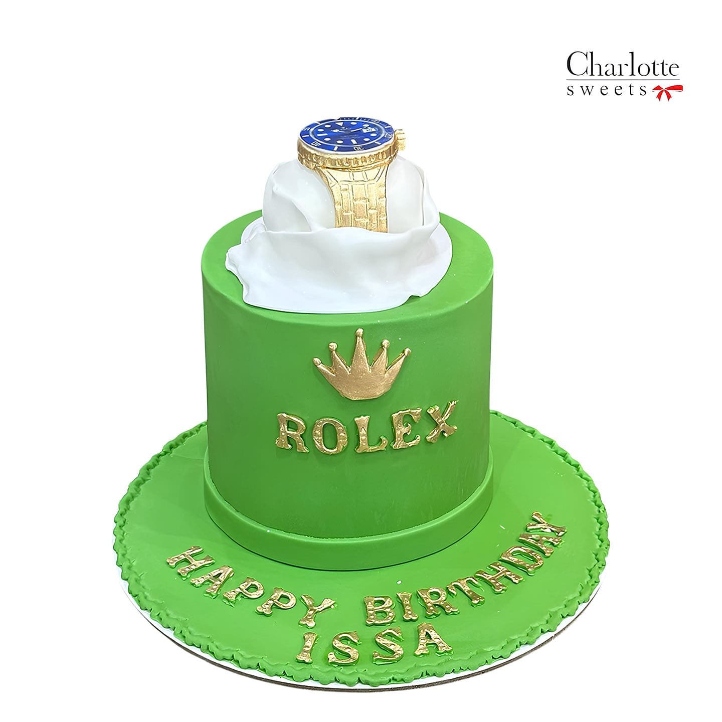 Rolex Watch Cake
