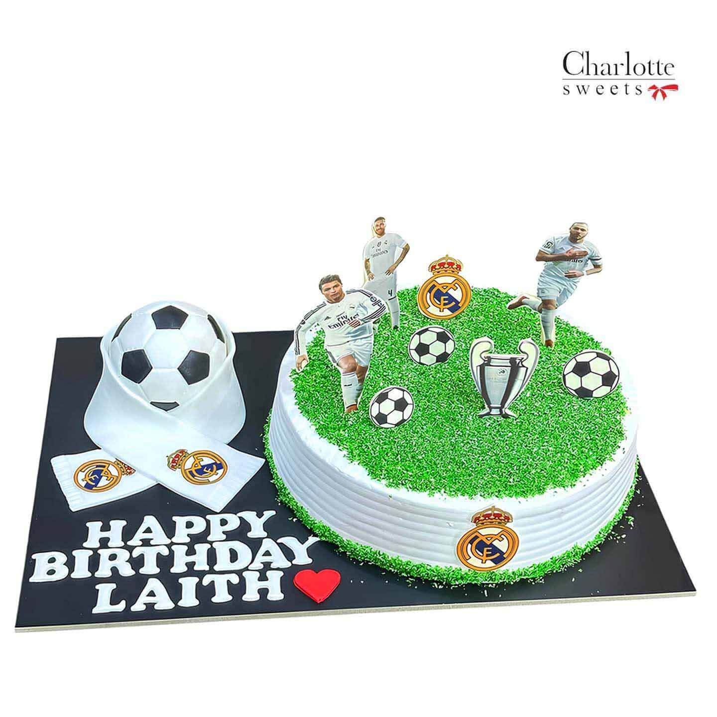 Real Madrid Theme Cake