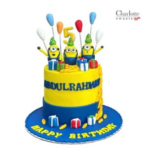 Minion Birthday Cake