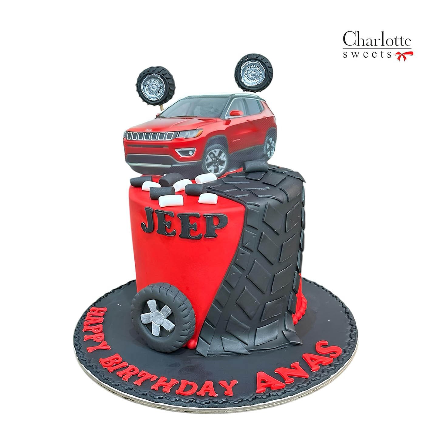 Jeep Car Cake