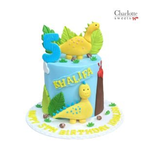 Birthday Dinosaur Cake