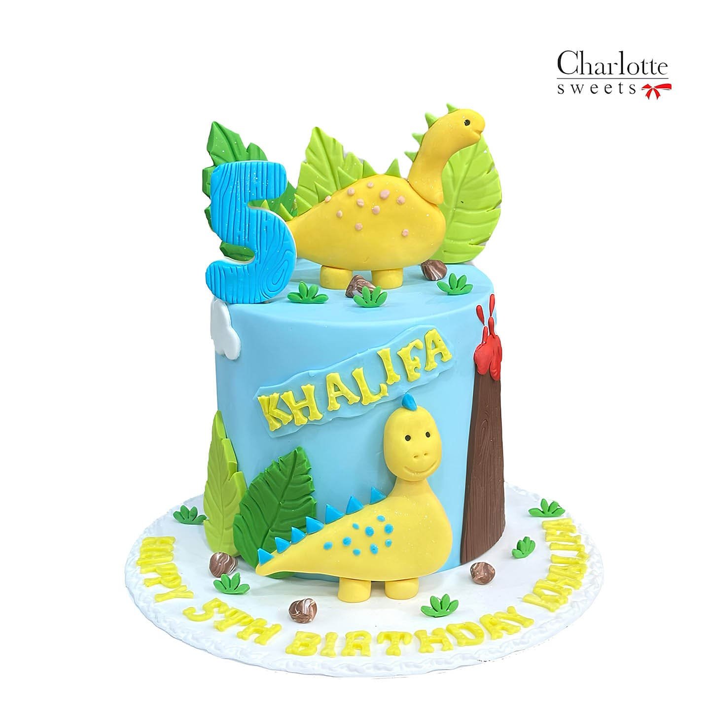 Birthday Dinosaur Cake