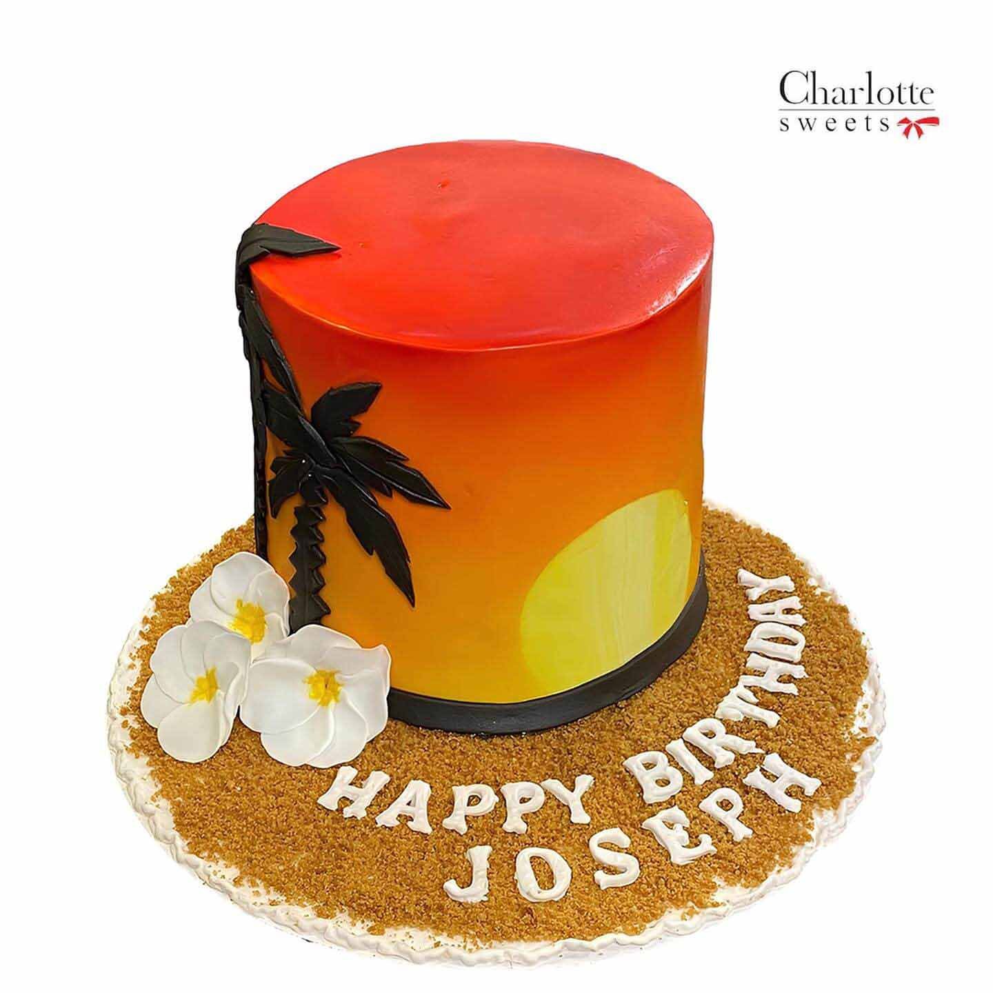 Sunset Cake