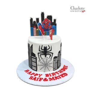 Birthday Cake Design Spiderman
