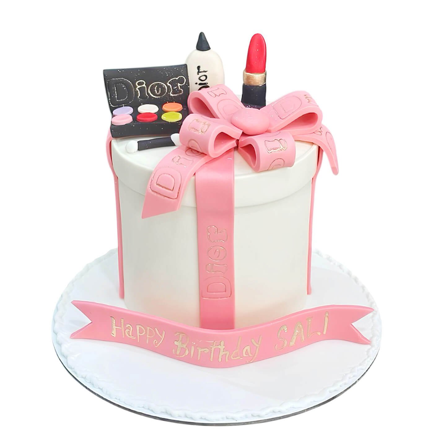 Birthday Cake With Cosmetics
