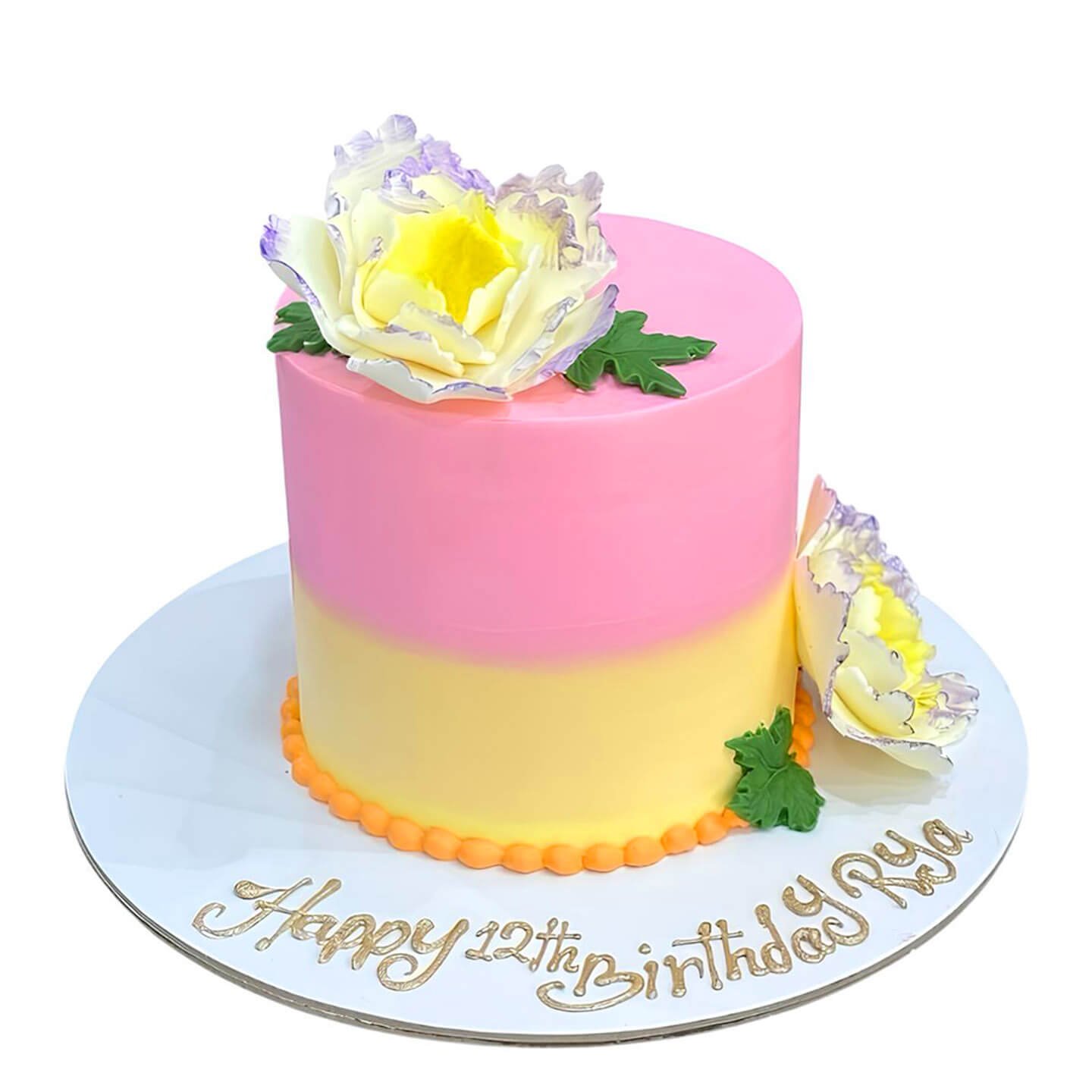 Cake Of Flowers