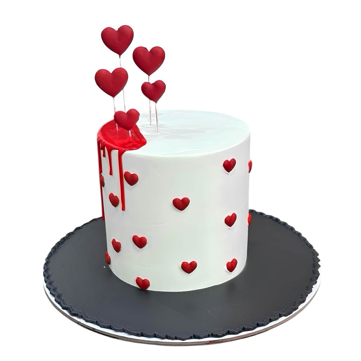 Cake With Heart Shape