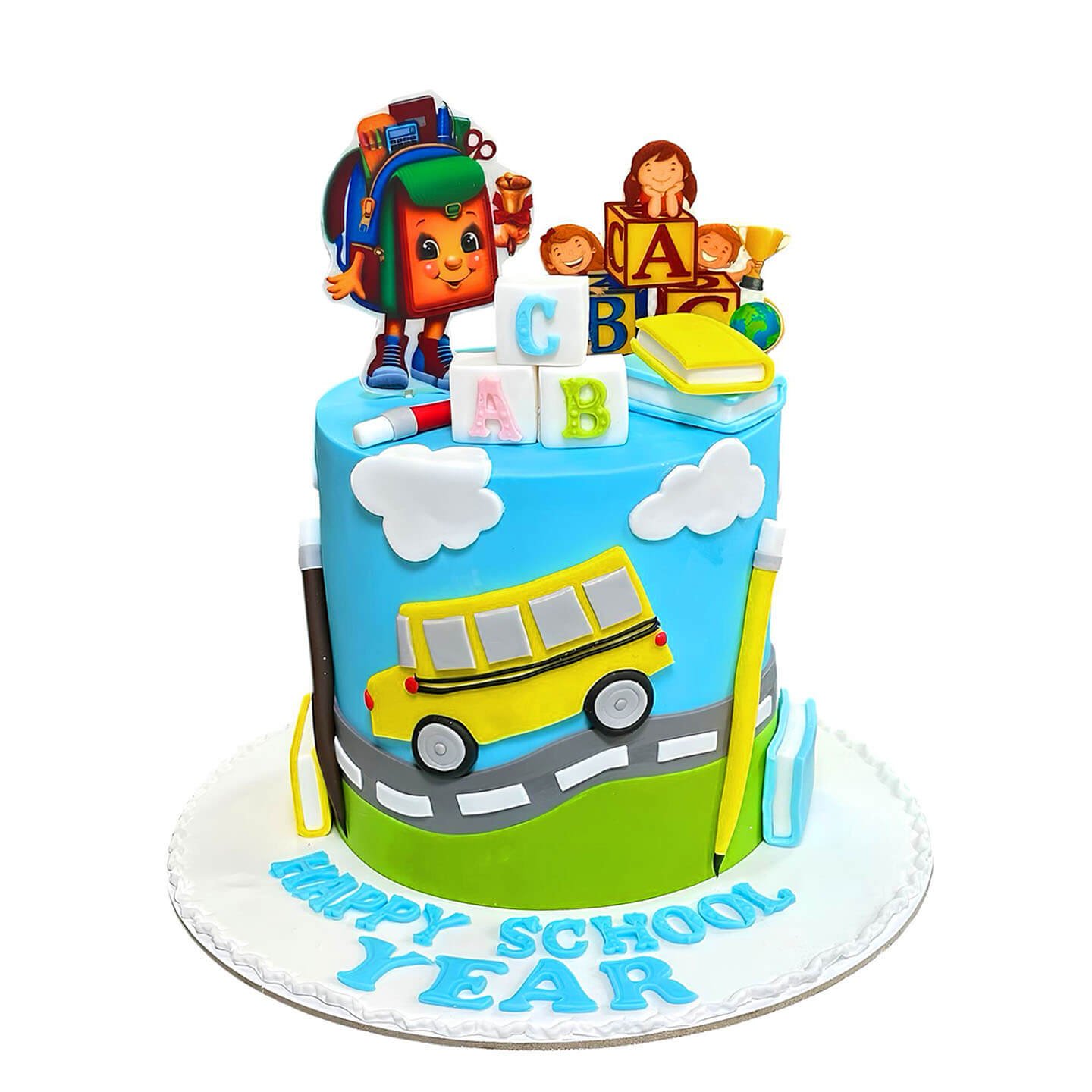 Cocomelon and Bus Cake