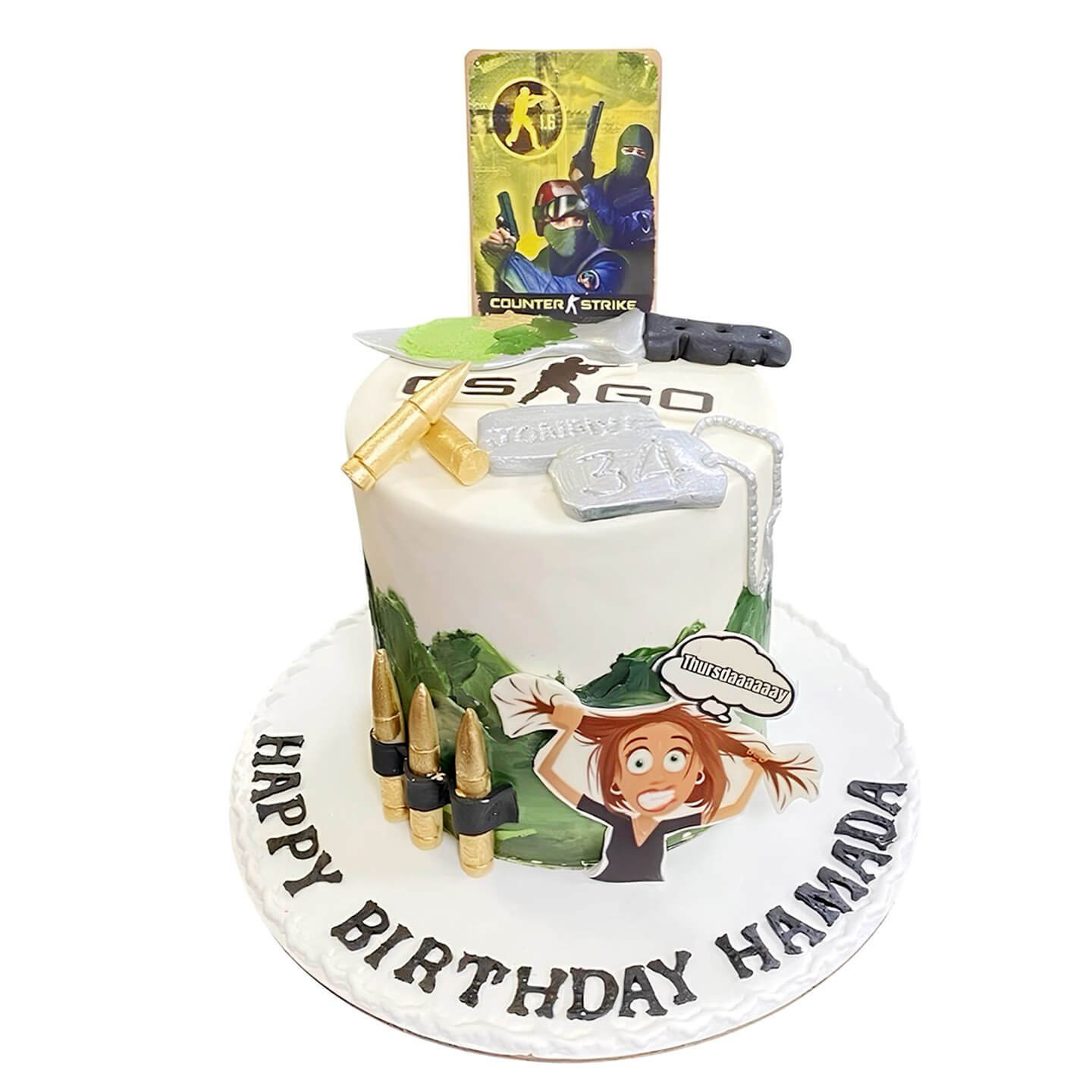 Counter Strike Cake
