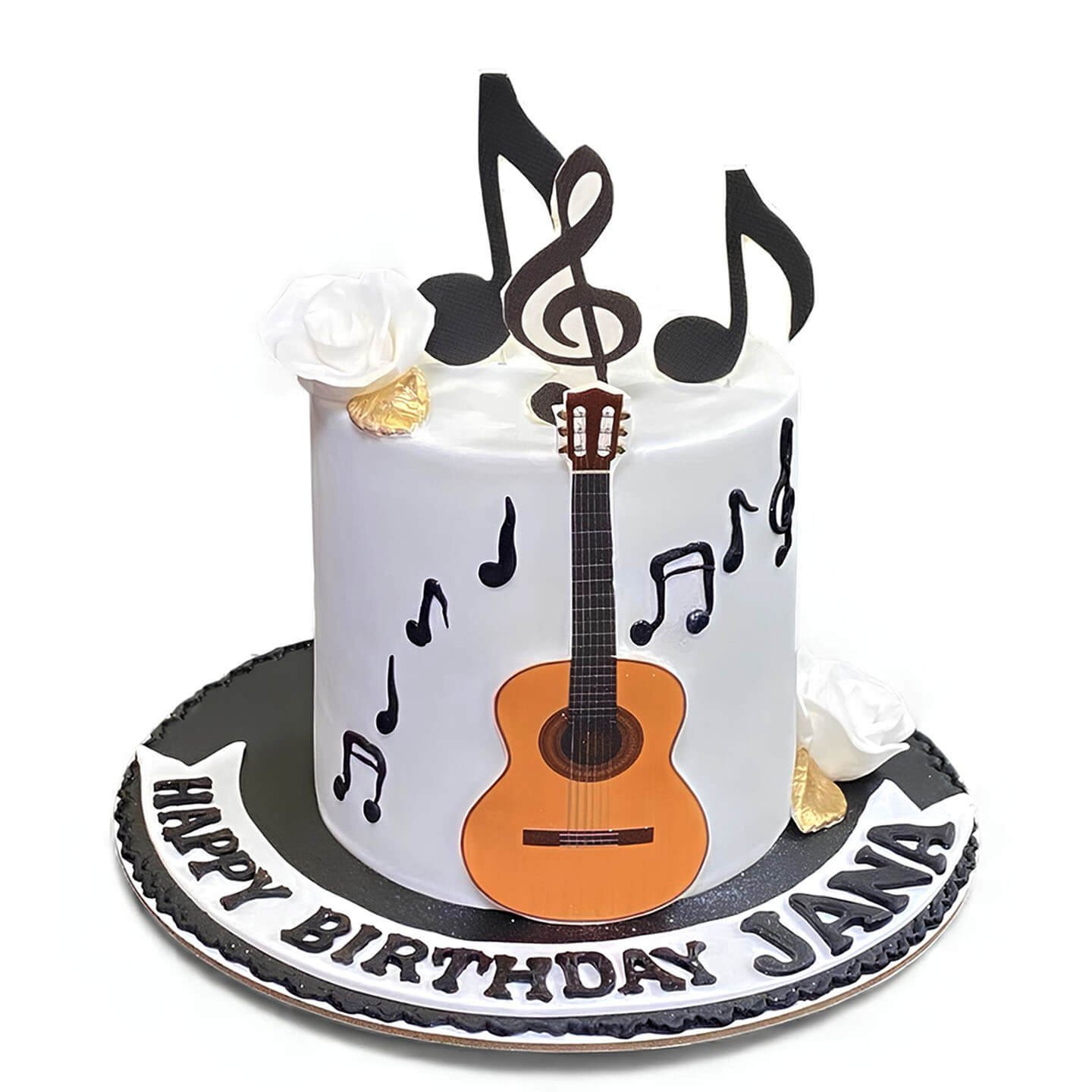 Guitar Cake Design