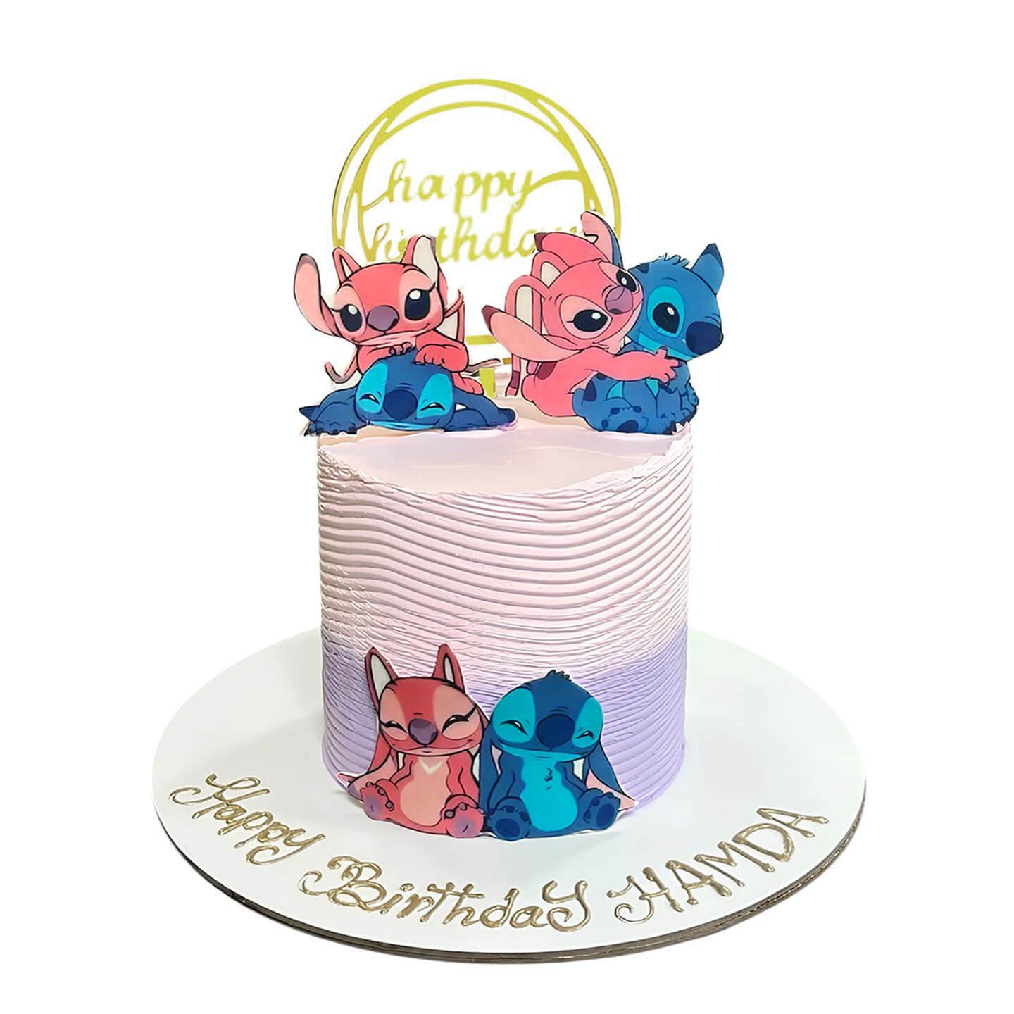 Lilo Stitch Cake For Birthday