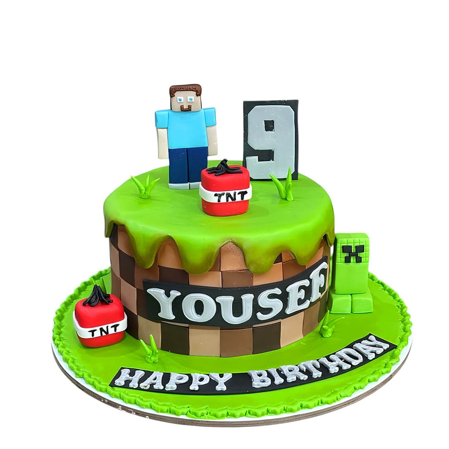 Minecraft Cake Theme