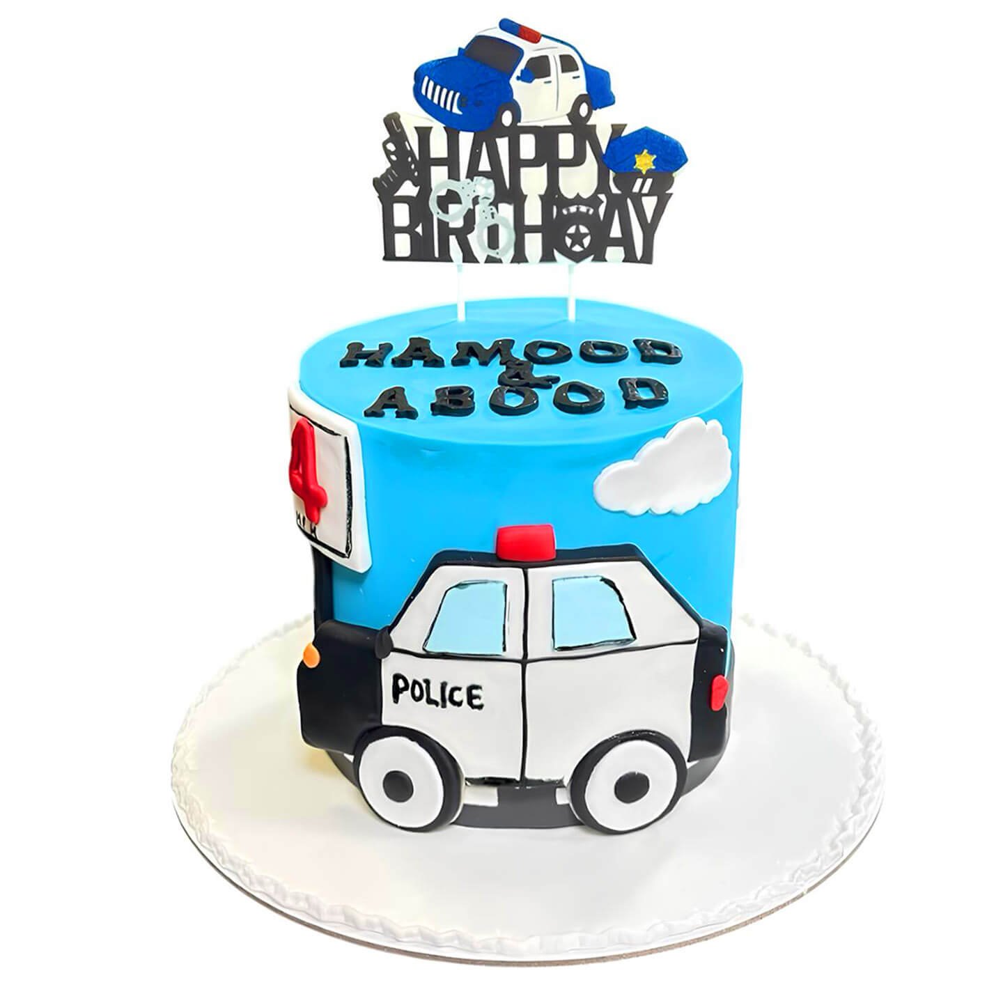 Police Car Cake