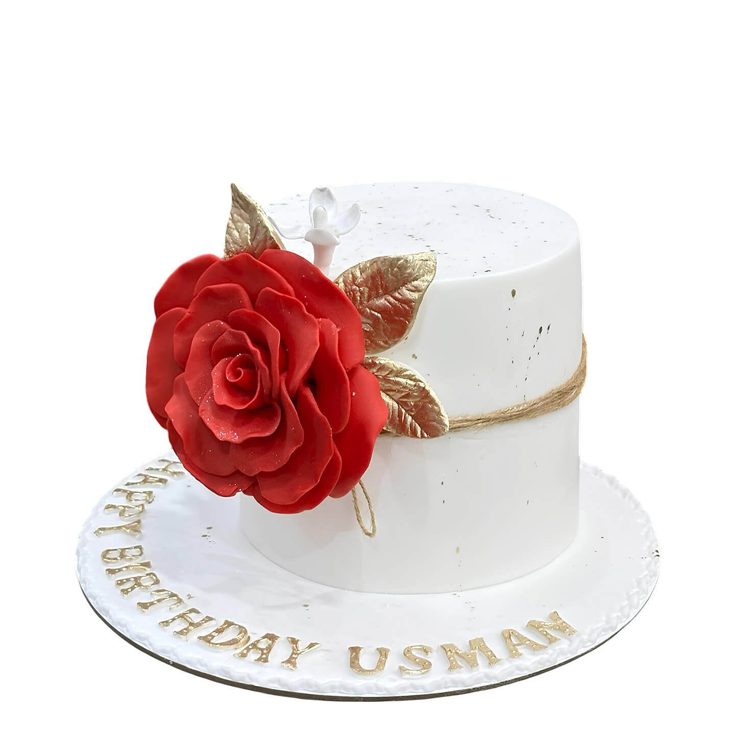 Romantic Birthday Cake For Husband