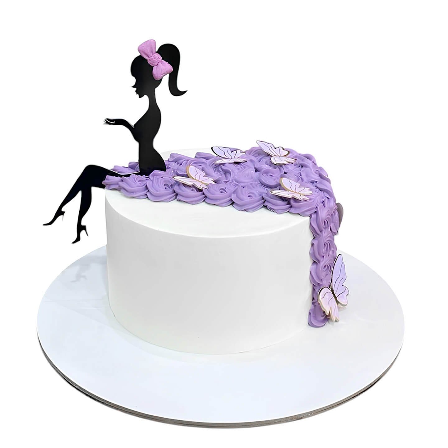 Silhouette Cake