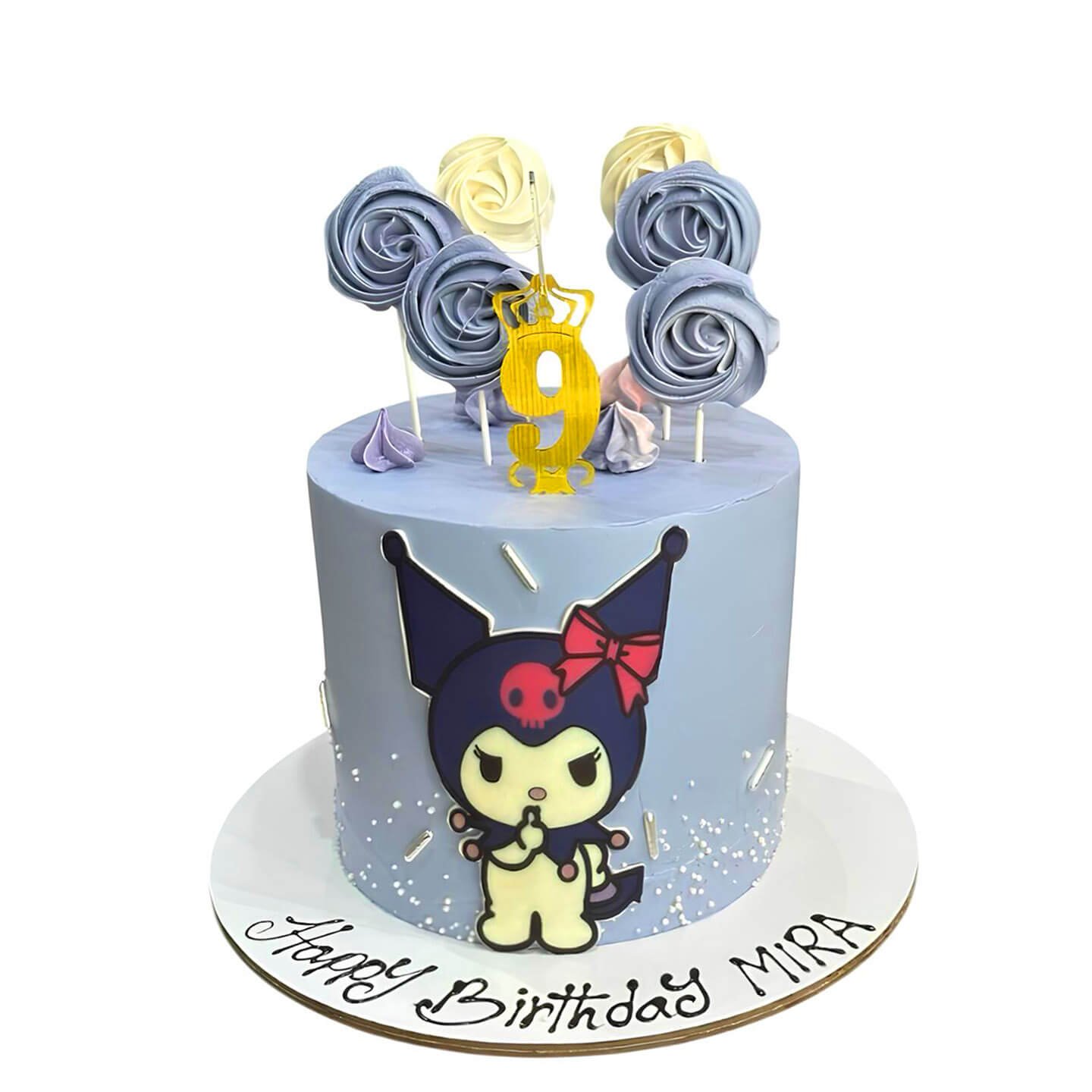 kuromi Cake Gray
