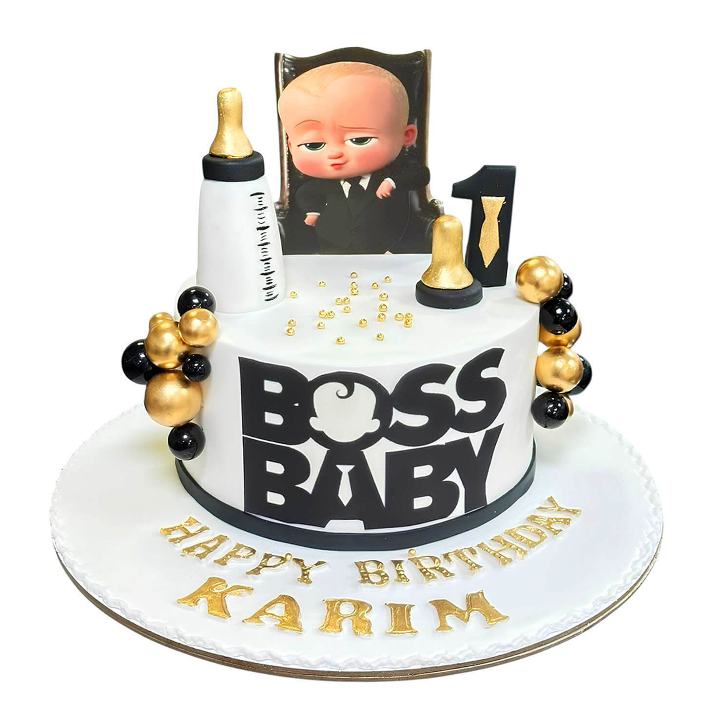 Baby Boss Cake Design