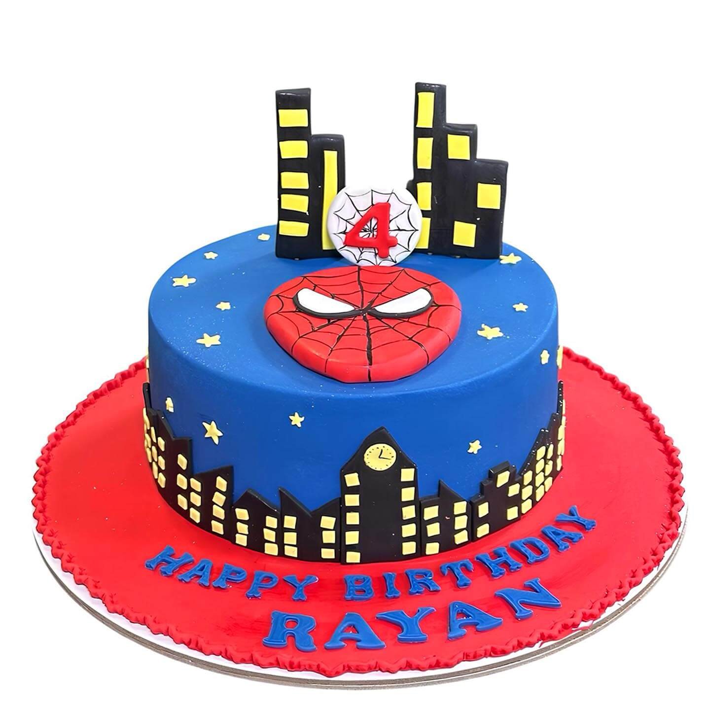 Cake For Spider Man