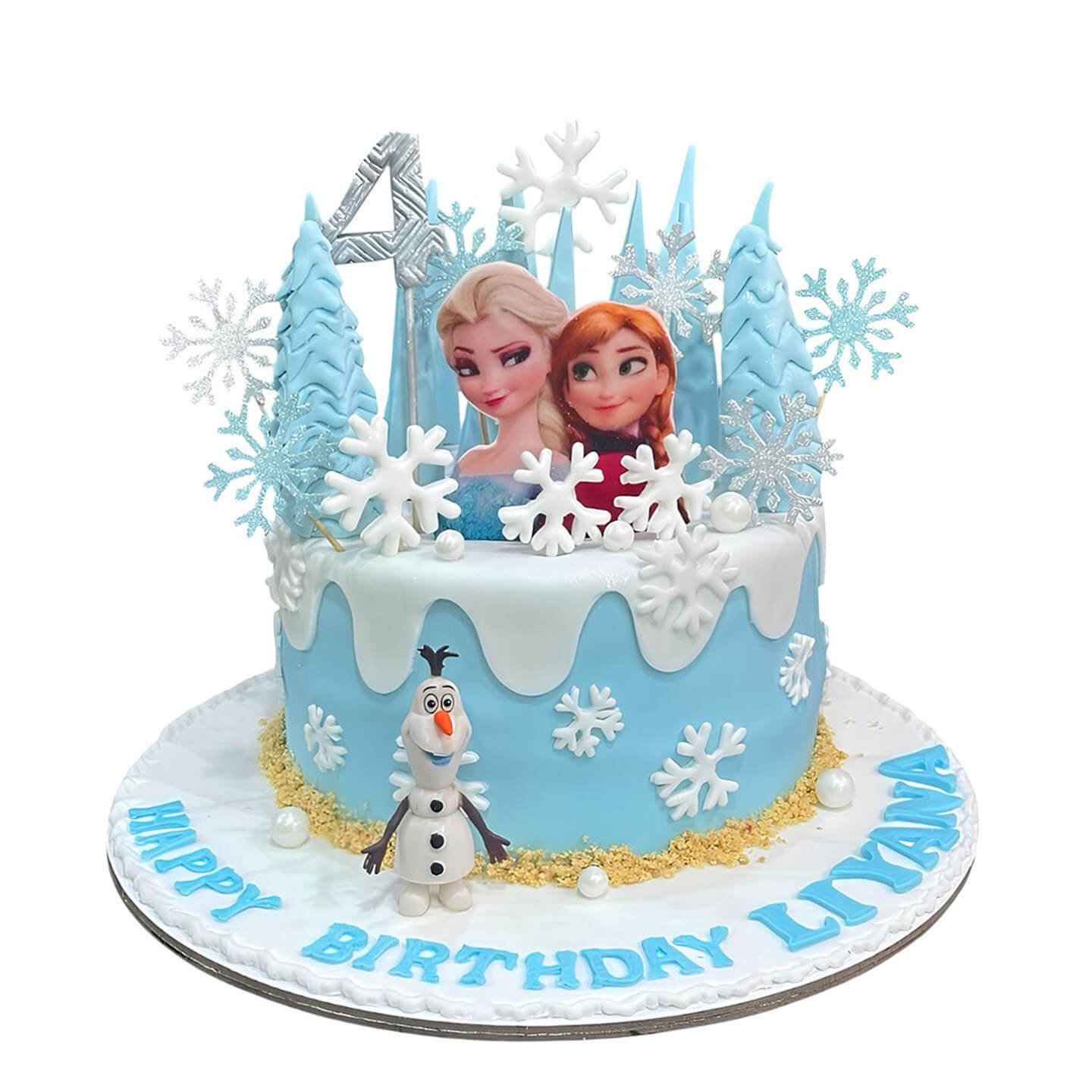Disney Frozen Birthday Cake
