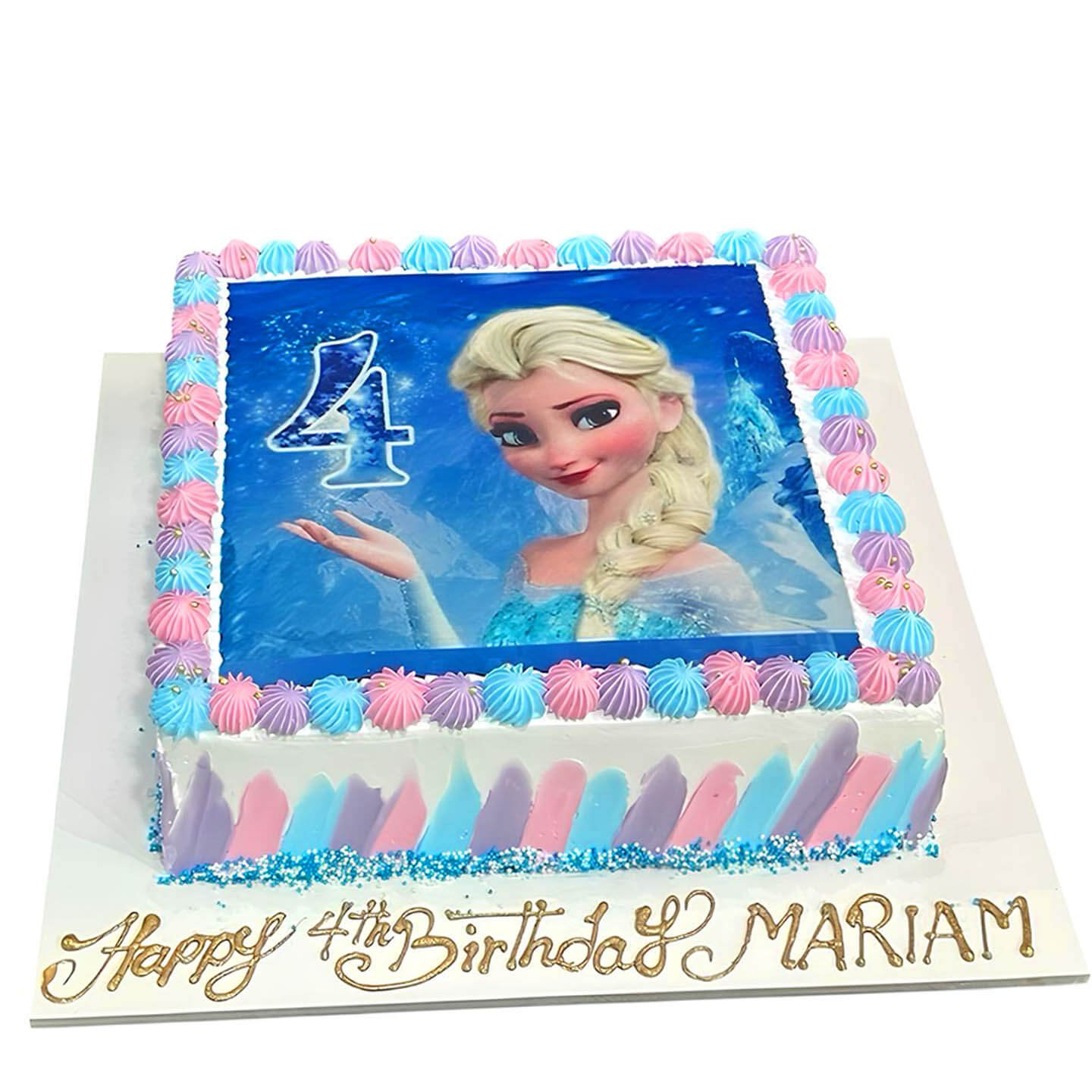 Frozen Photo Cake