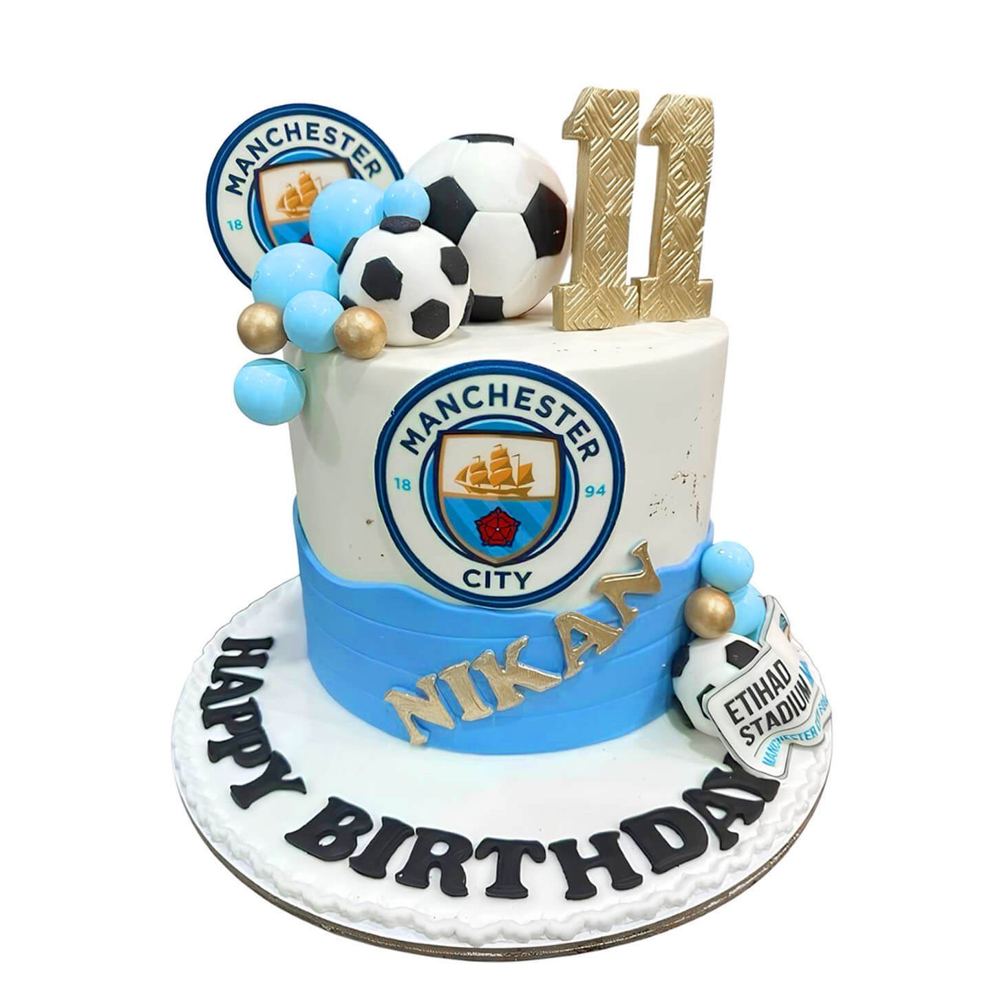 Manchester City Cake