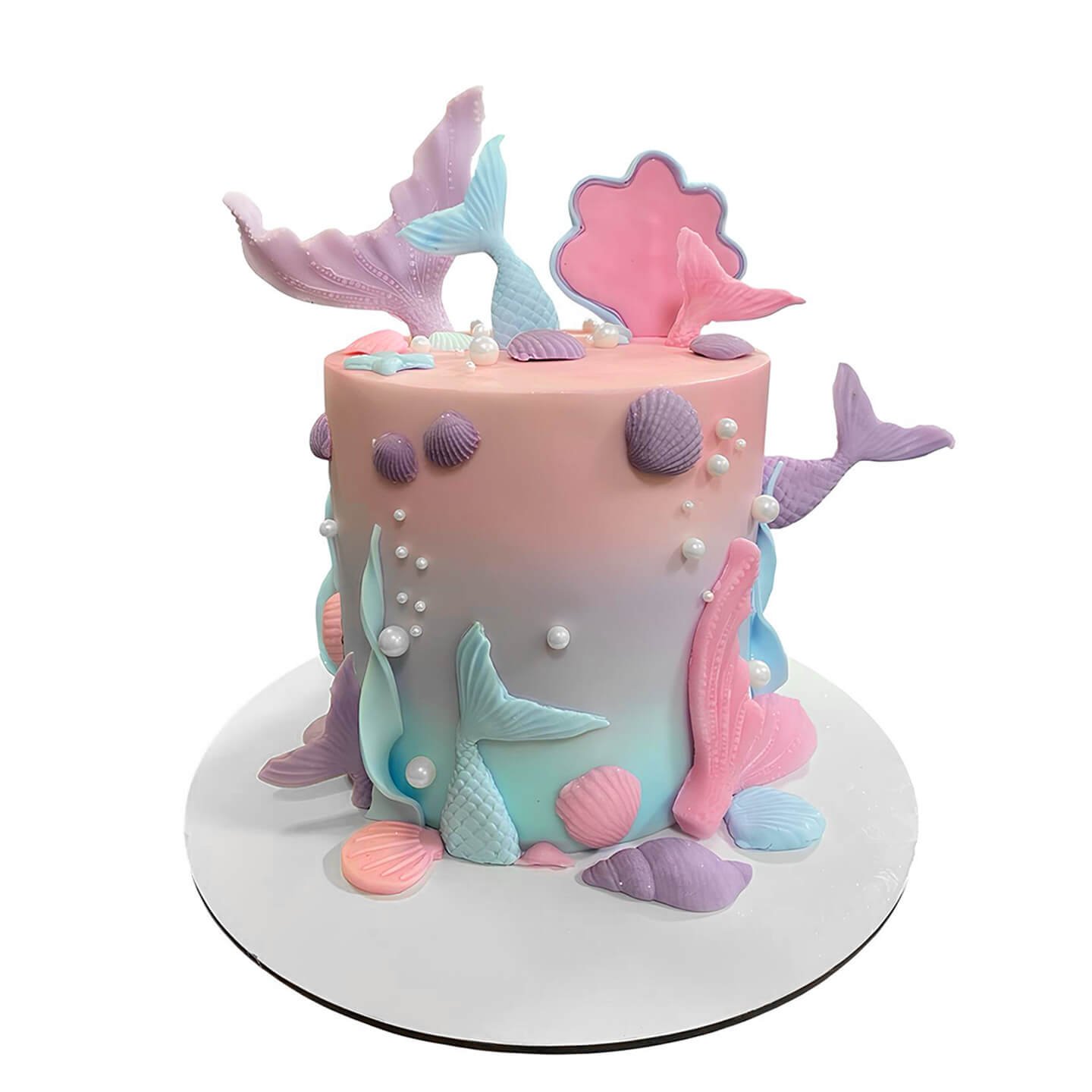 Mermaid Cake Design For Girl