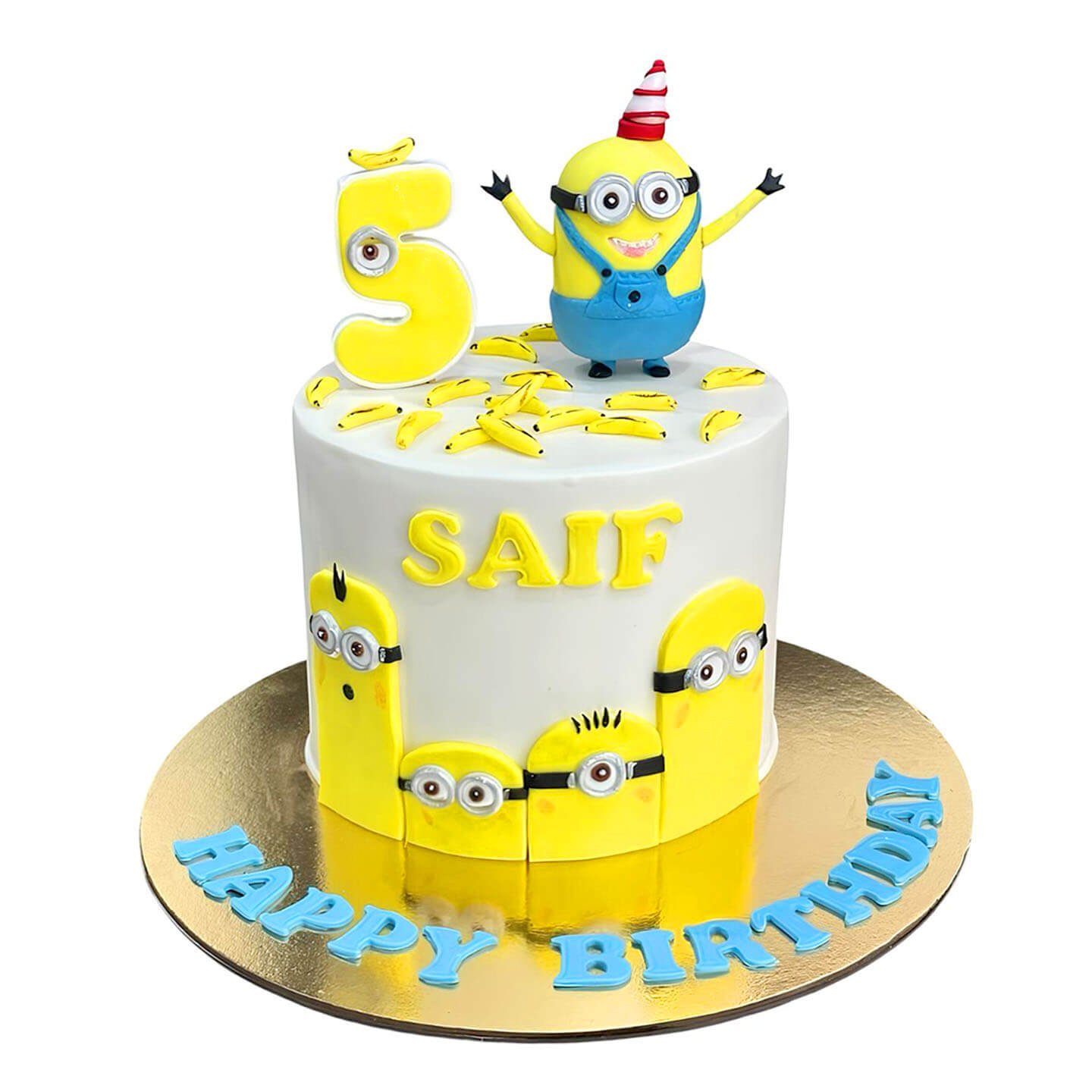 Minions Birthday cake