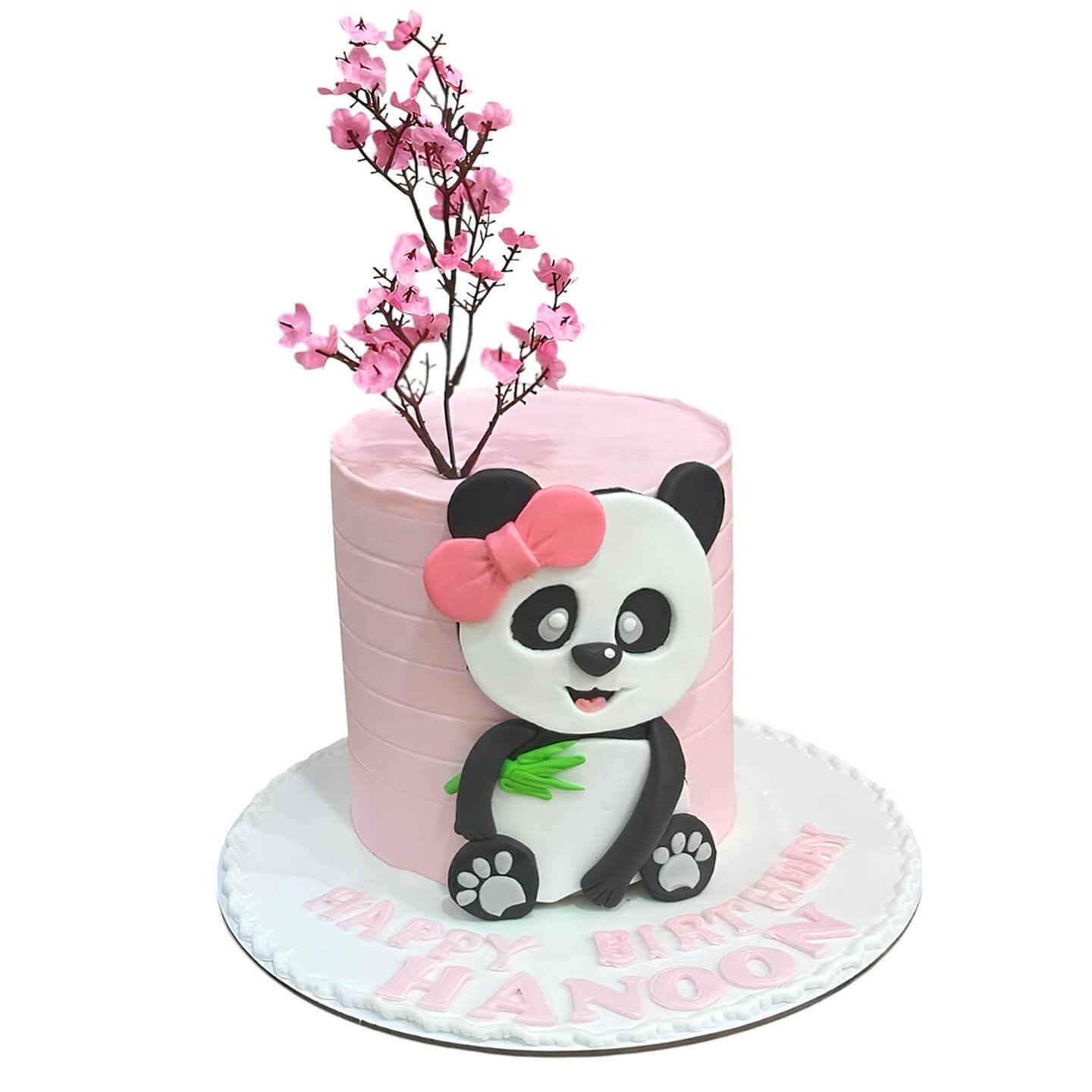 Panda Cake Design
