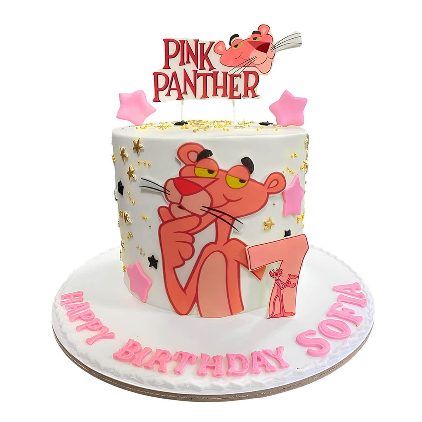 Pink Panther Cake