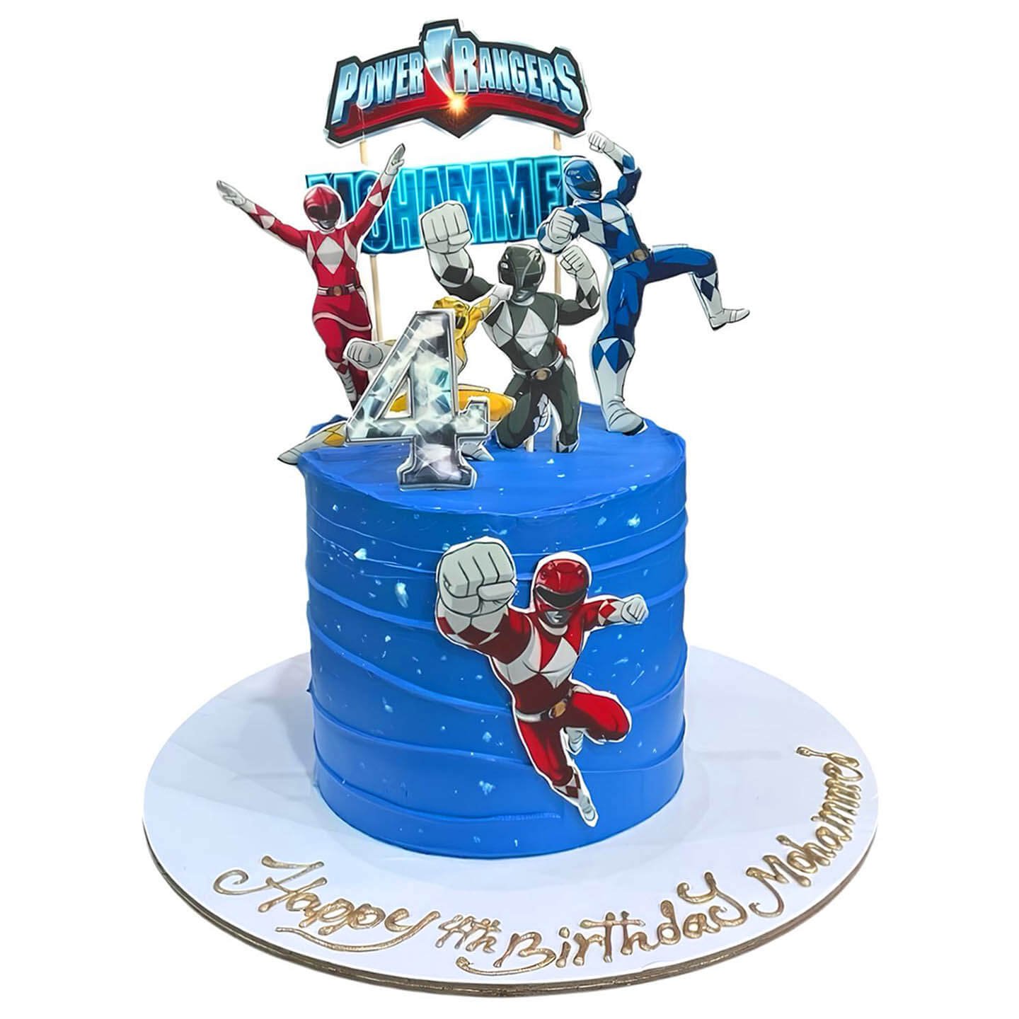 Power Rangers Cake
