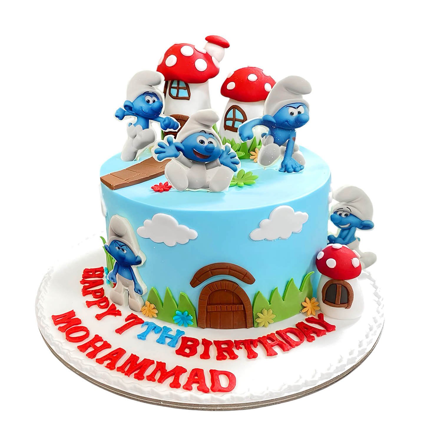 Smurfs Birthday cake