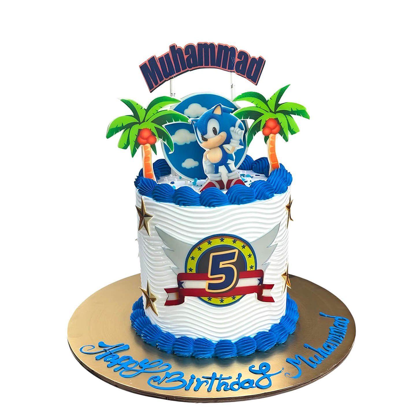 Sonic the Hedgehog Cake