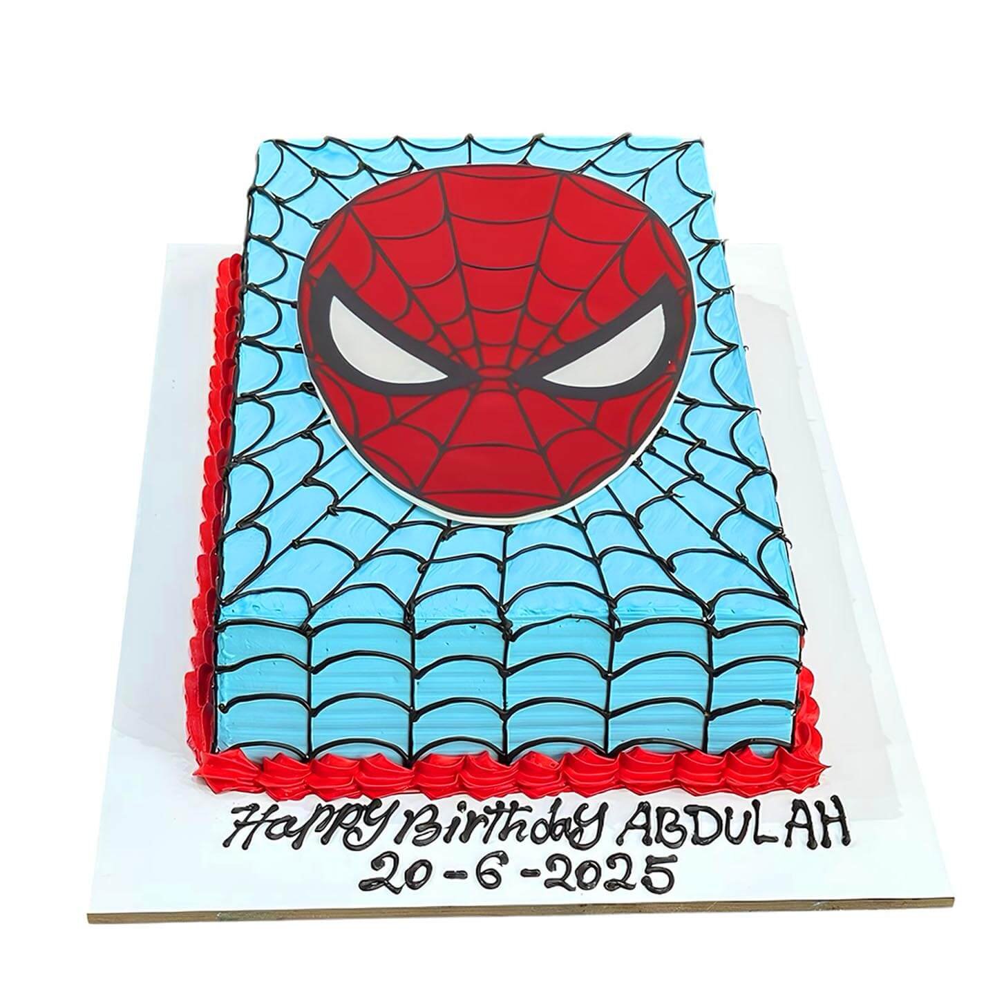 Spider Man Cake For Birthday