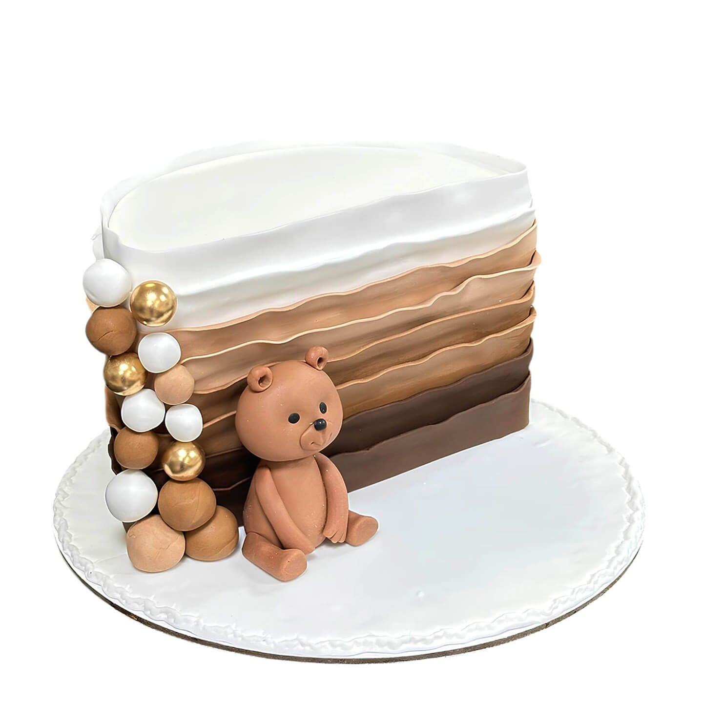 Teddy Bear Half Cake
