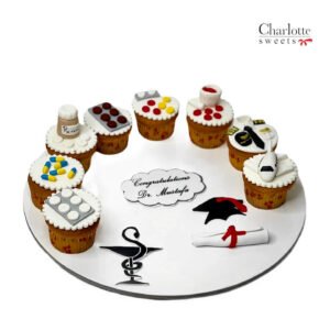 Graduation Cupcake For Doctor