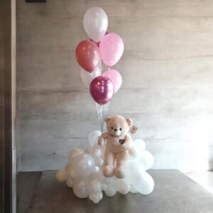 Balloons With Teddy Bear