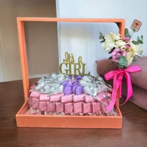 Its a Girl Chocolate Basket