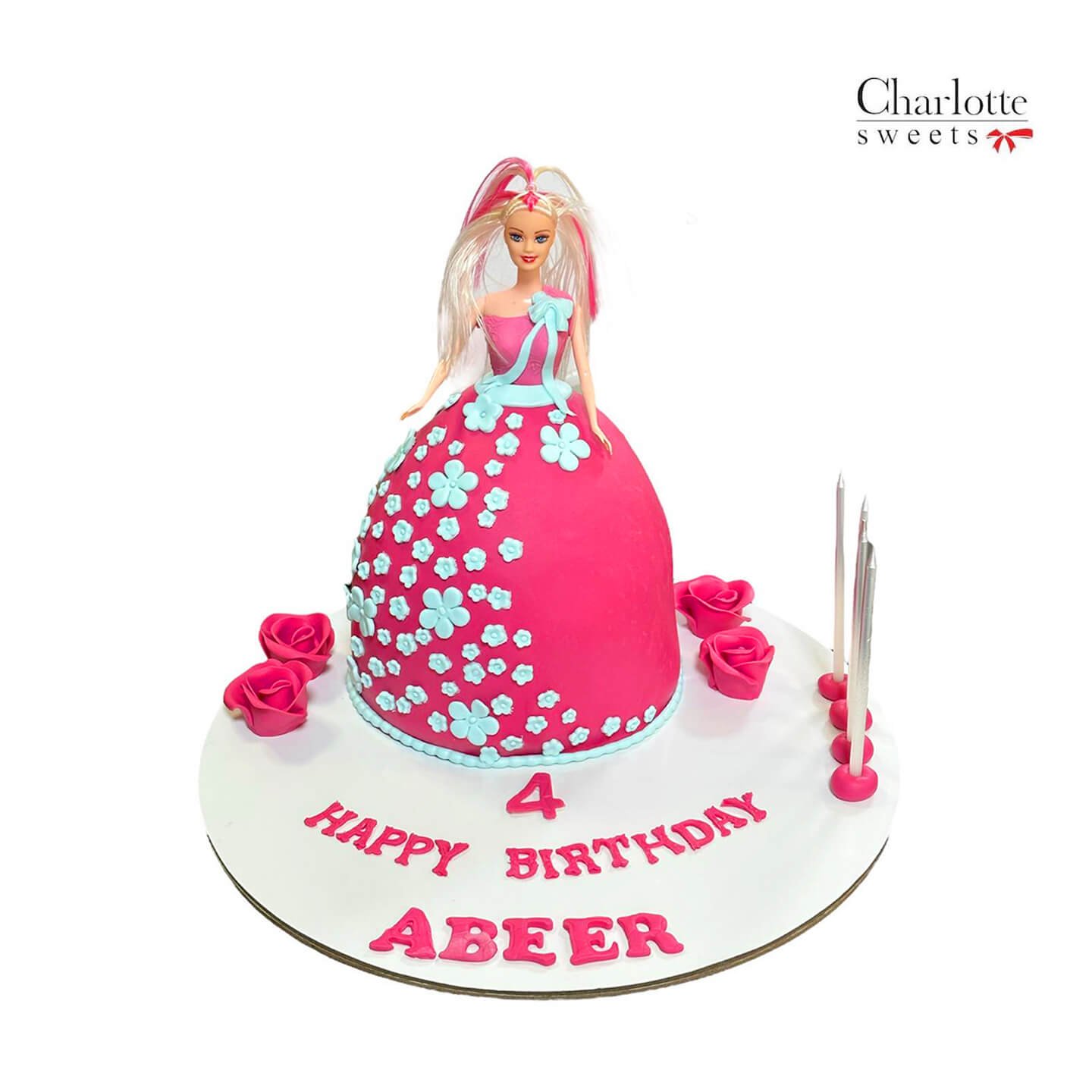 Barbie Cake Design