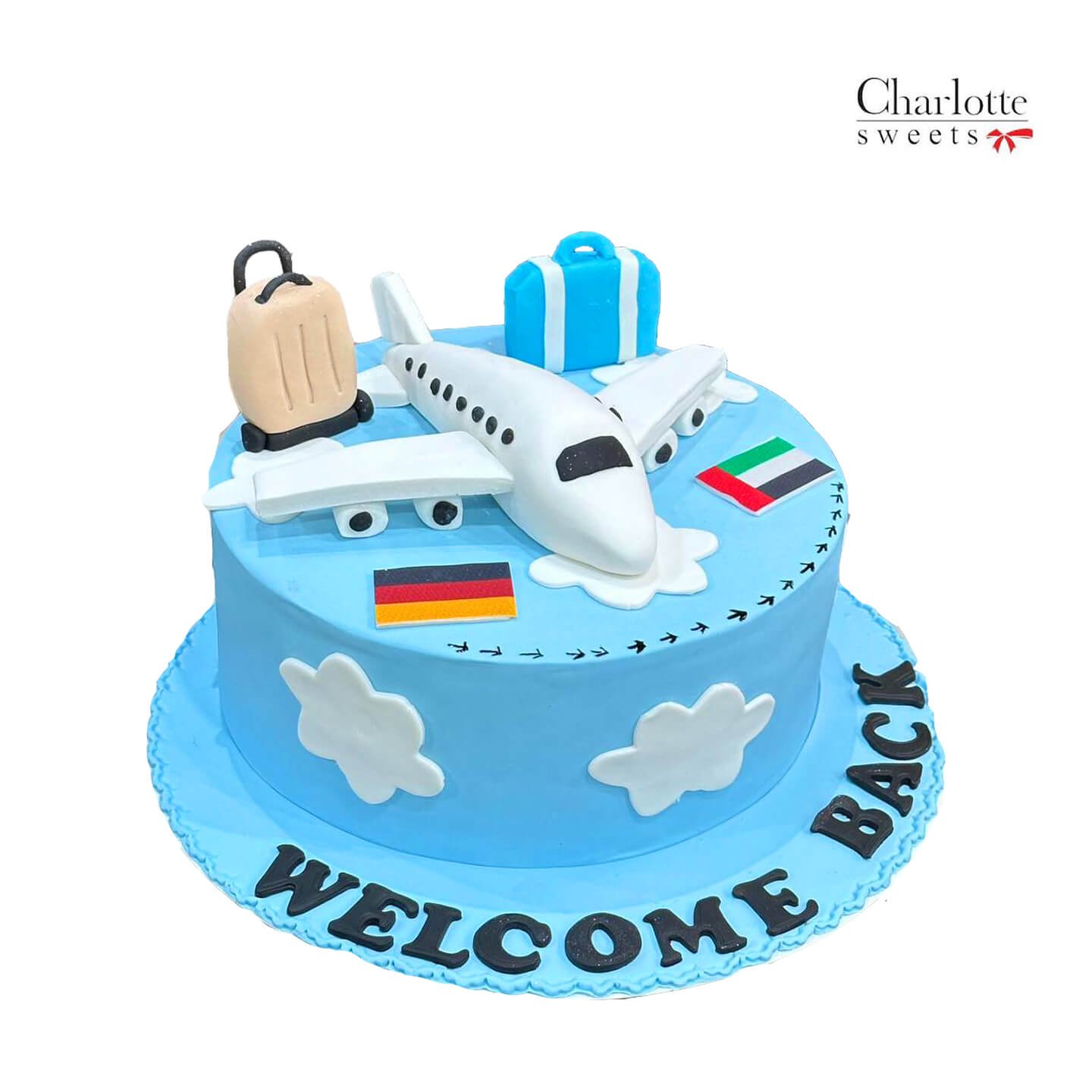 Welcome Back Cake Design