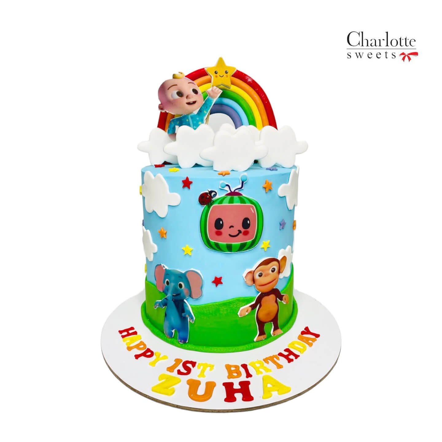 Birthday Cake Cocomelon Theme