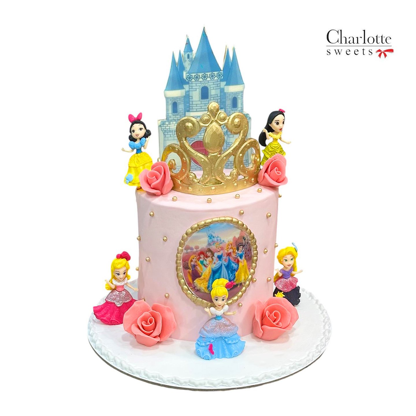 Disney princess cake