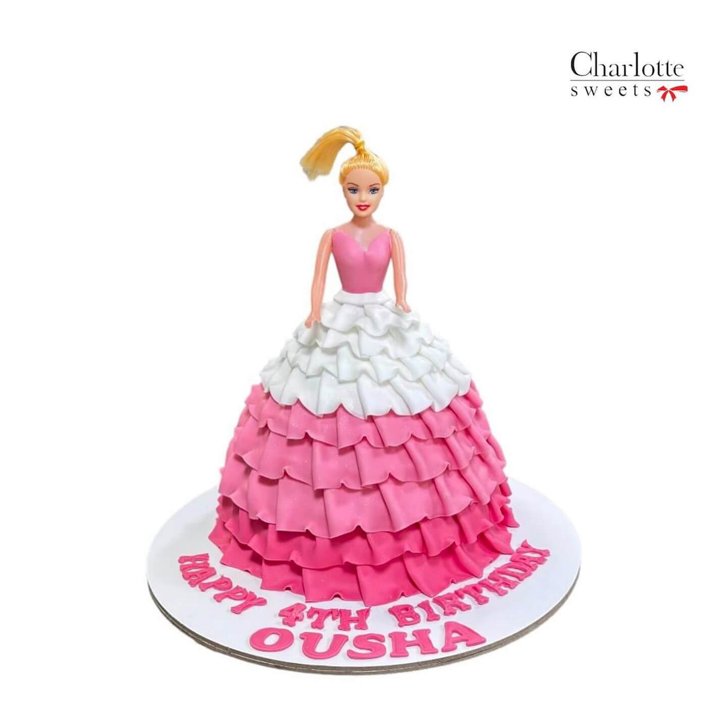 Barbie Nutcracker Cake