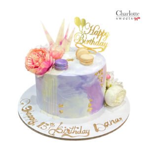 Beautiful Happy Birthday Cake