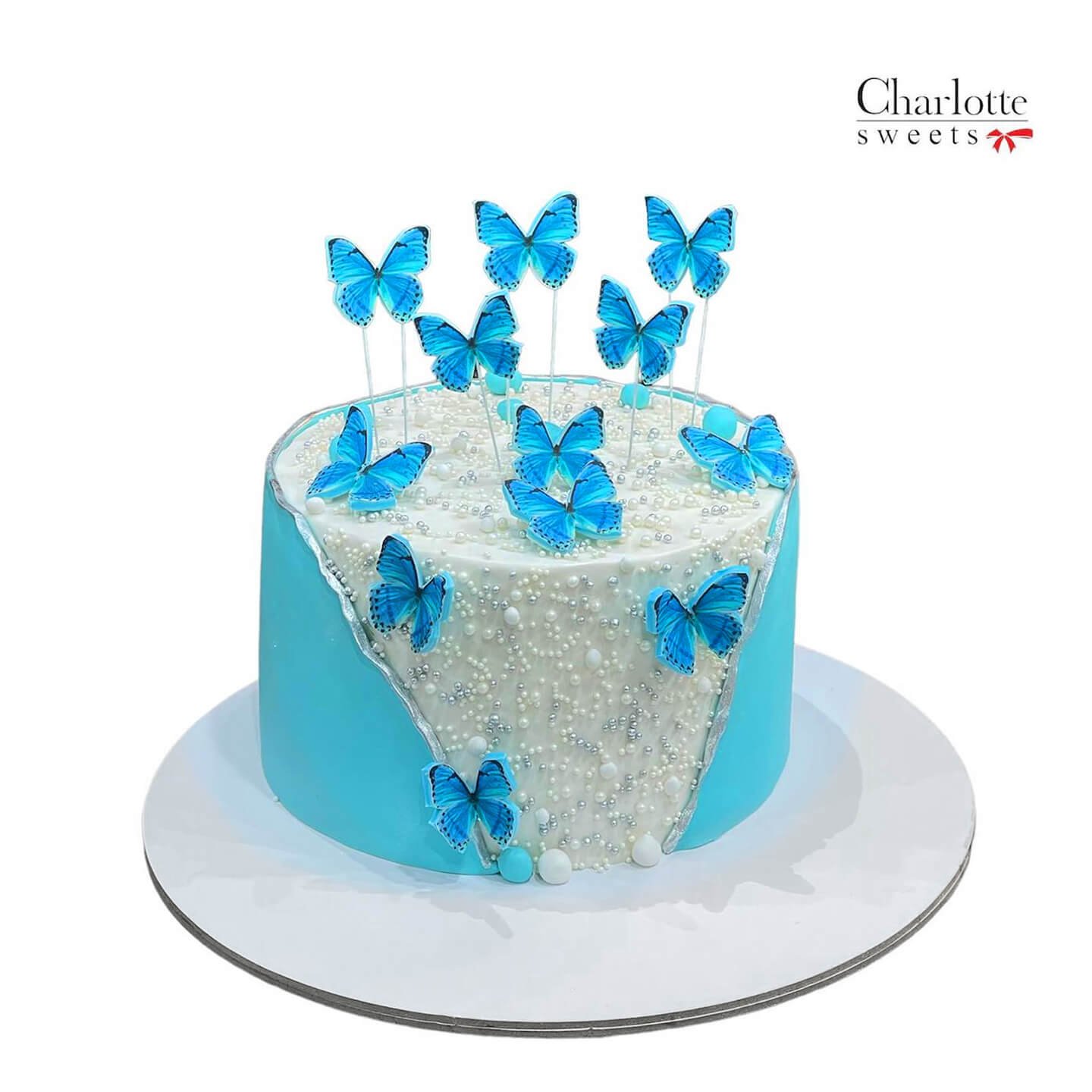 Butterfly Cake Blue