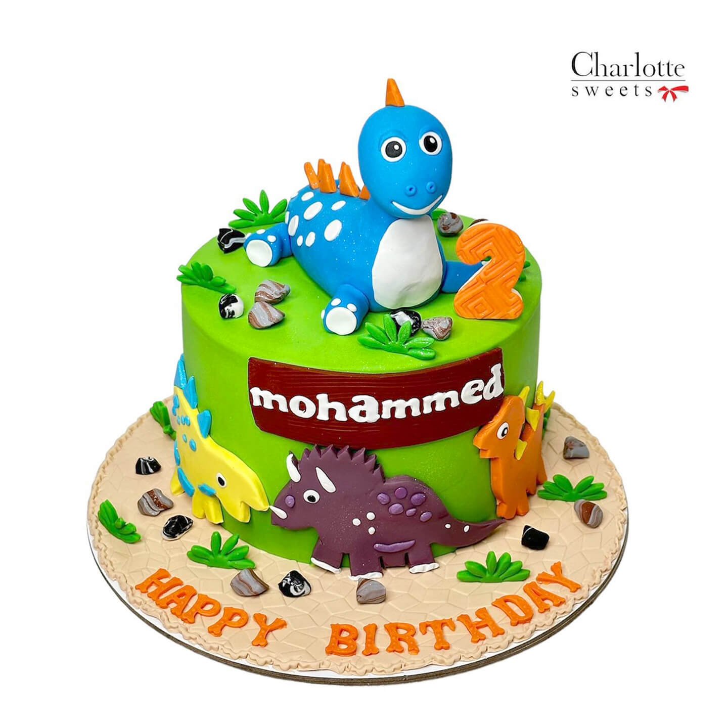 Cake Dinosaur Theme