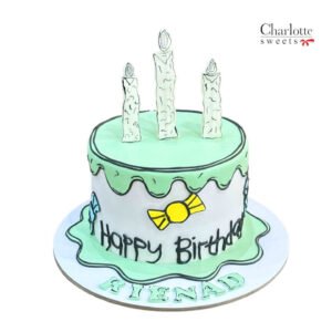 Cartoon Comic Cake