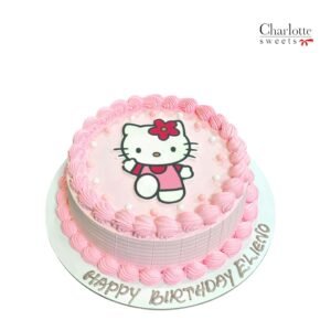 Hello Kitty On Cake