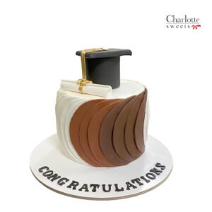 Simple Graduation Cake