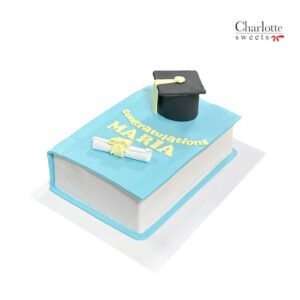 Grad Book Cake