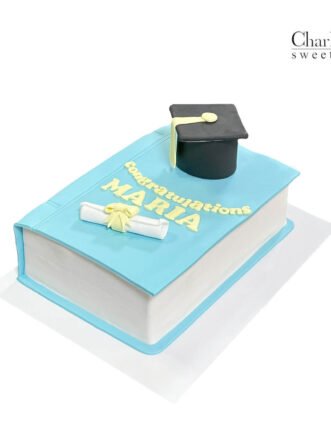 Grad Book Cake